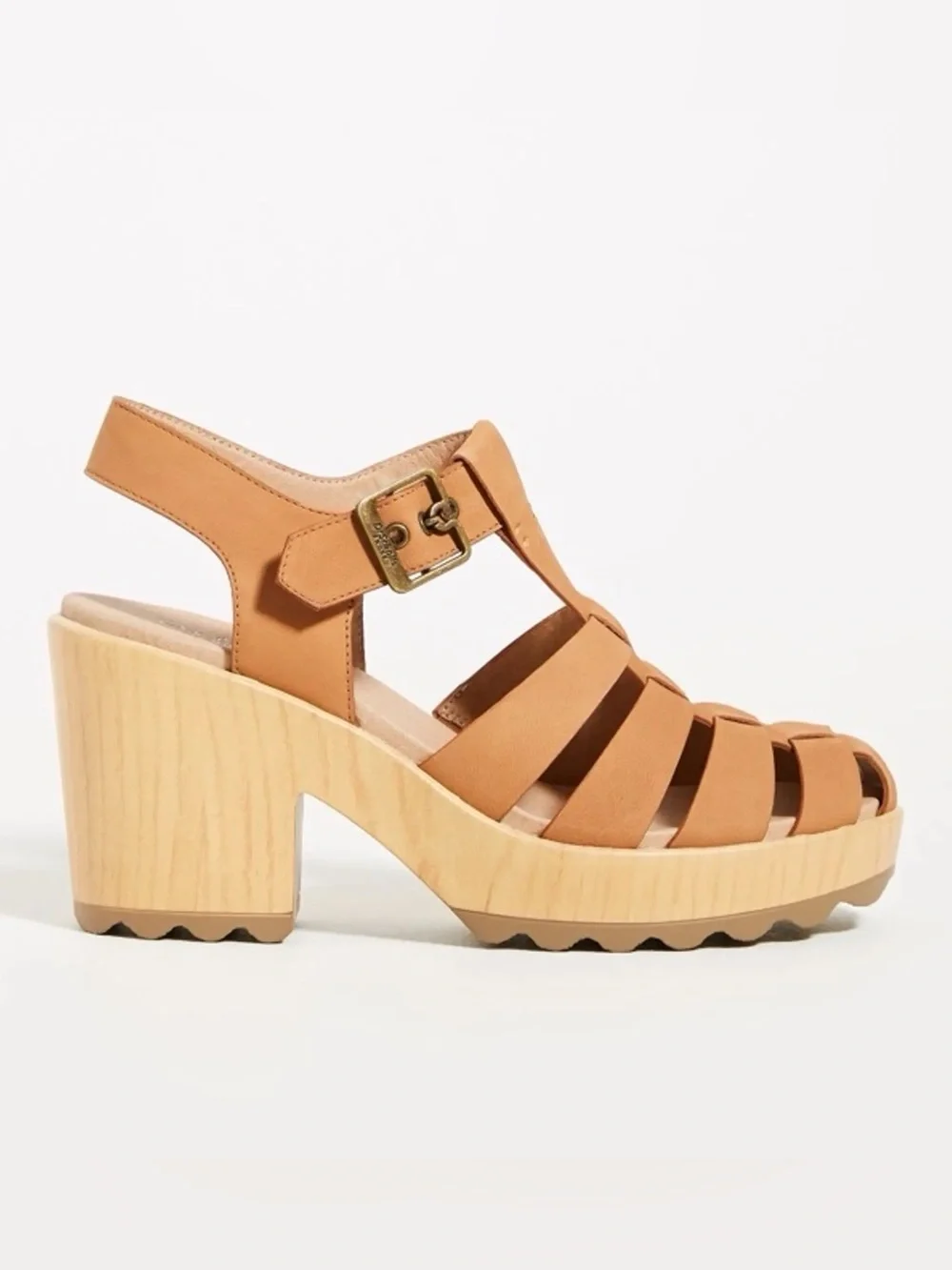 Dr. Scholl’s Original Collection Want It All Leather Platform Sandals 9.5